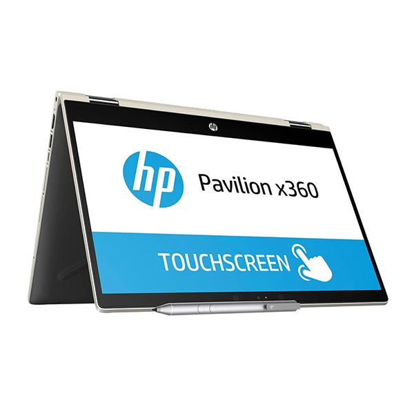 Laptop HP Pavilion x360 14-dw1016TU 2H3Q0PA (i3-1115G4/ 4GB/ 256GB SSD/ 14FHD TouchScreen/ VGA ON/ Win10+Office Home & Student/ Gold/ Pen)